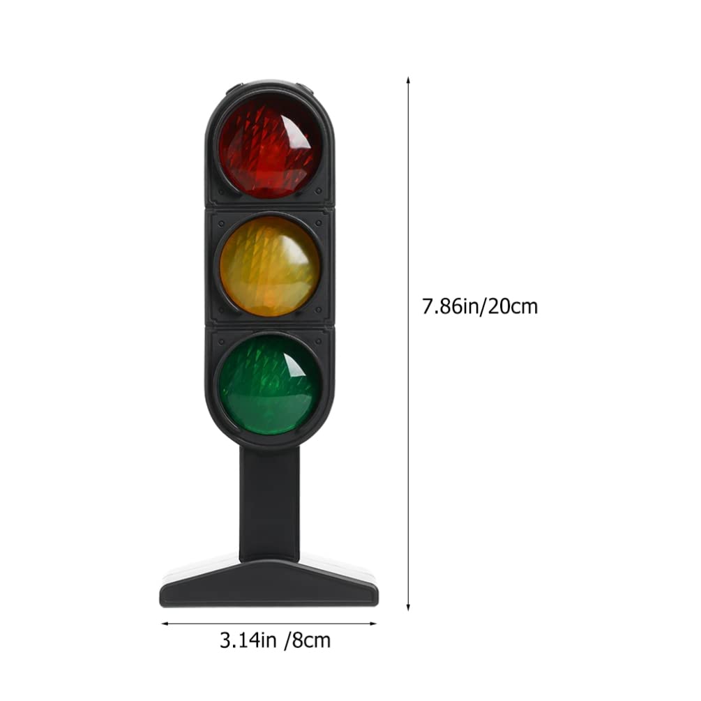 Kids Traffic Light Toy Set for Road Safety Pretend Play