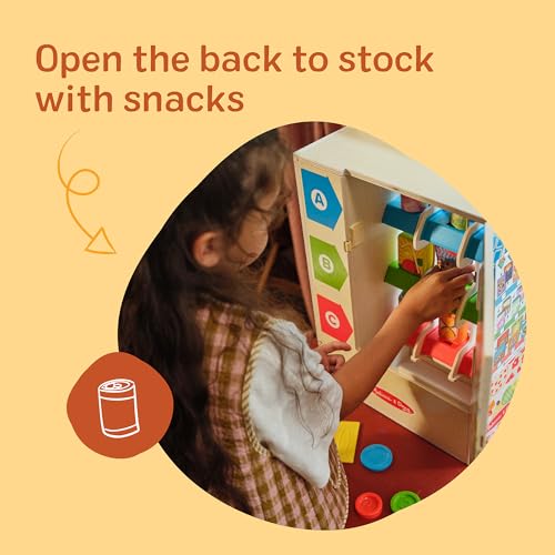 Wooden Vending Machine Pretend Play Set