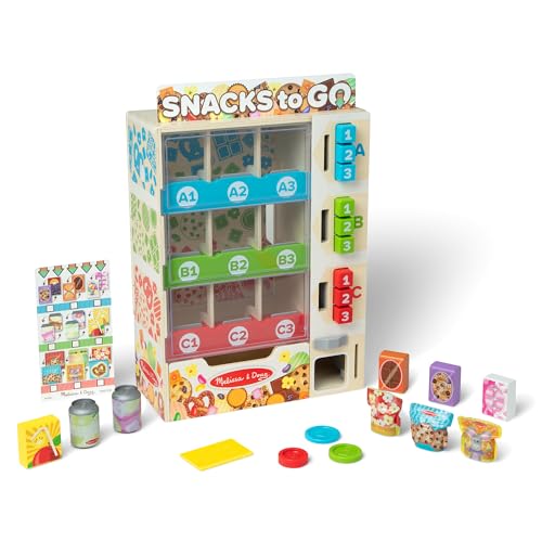 Wooden Vending Machine Pretend Play Set