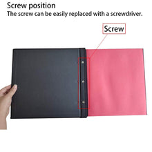 Self Adhesive Scrapbook Photo Album with Magnetic Pages and Metallic Pen