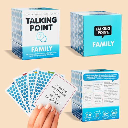 200 Family Conversation Cards for Kids Teens and Adults