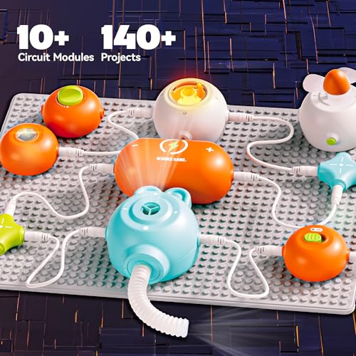 Kids Electronics Exploration STEM Science Kit for Ages 3 to 12
