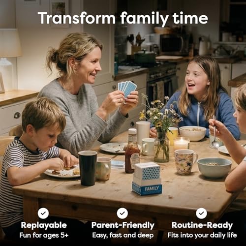 200 Family Conversation Cards for Kids Teens and Adults