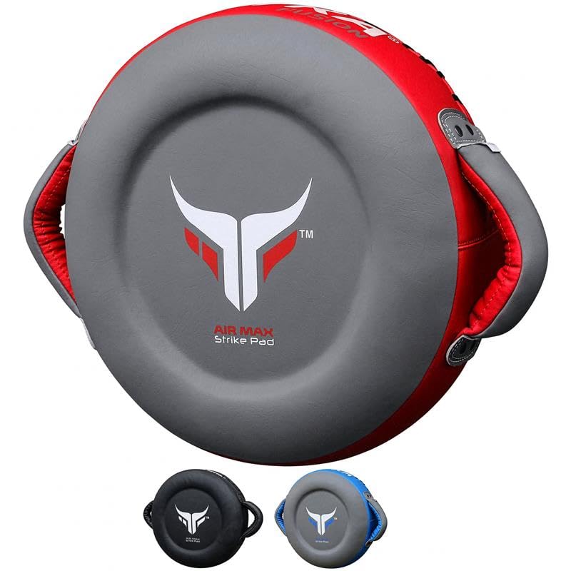 Round Boxing Focus Mitts for Martial Arts Speed and Accuracy Training