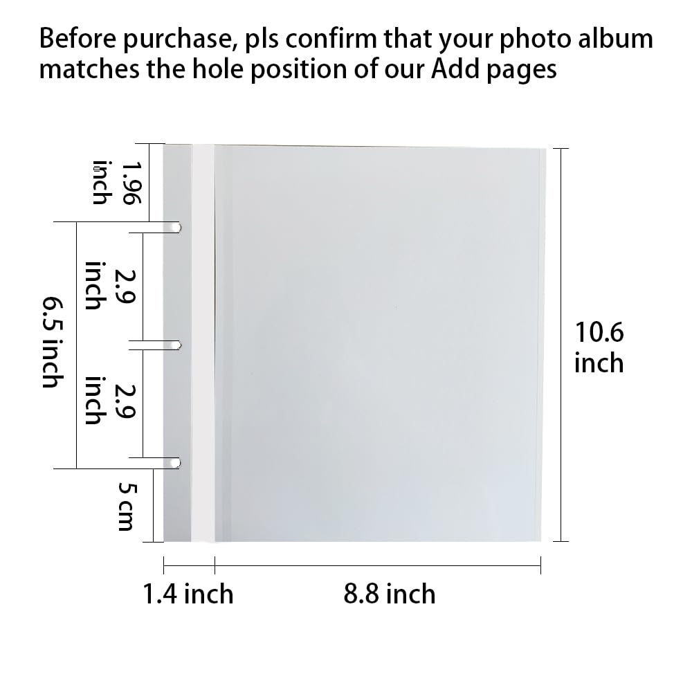 Self Adhesive Scrapbook Photo Album with Magnetic Pages and Metallic Pen