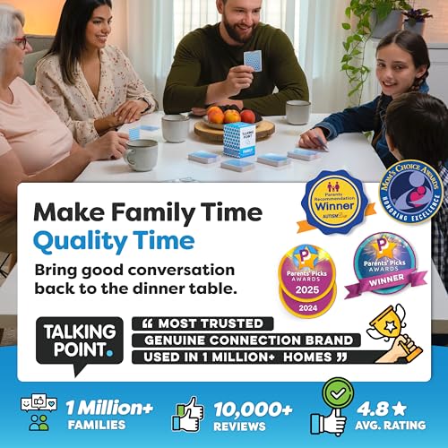 200 Family Conversation Cards for Kids Teens and Adults