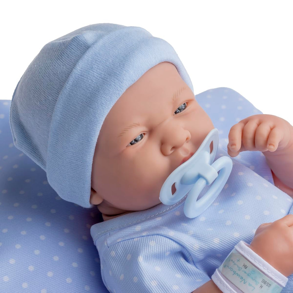 Realistic Anatomically Correct Newborn Boy Doll with Nine Piece Gift Set