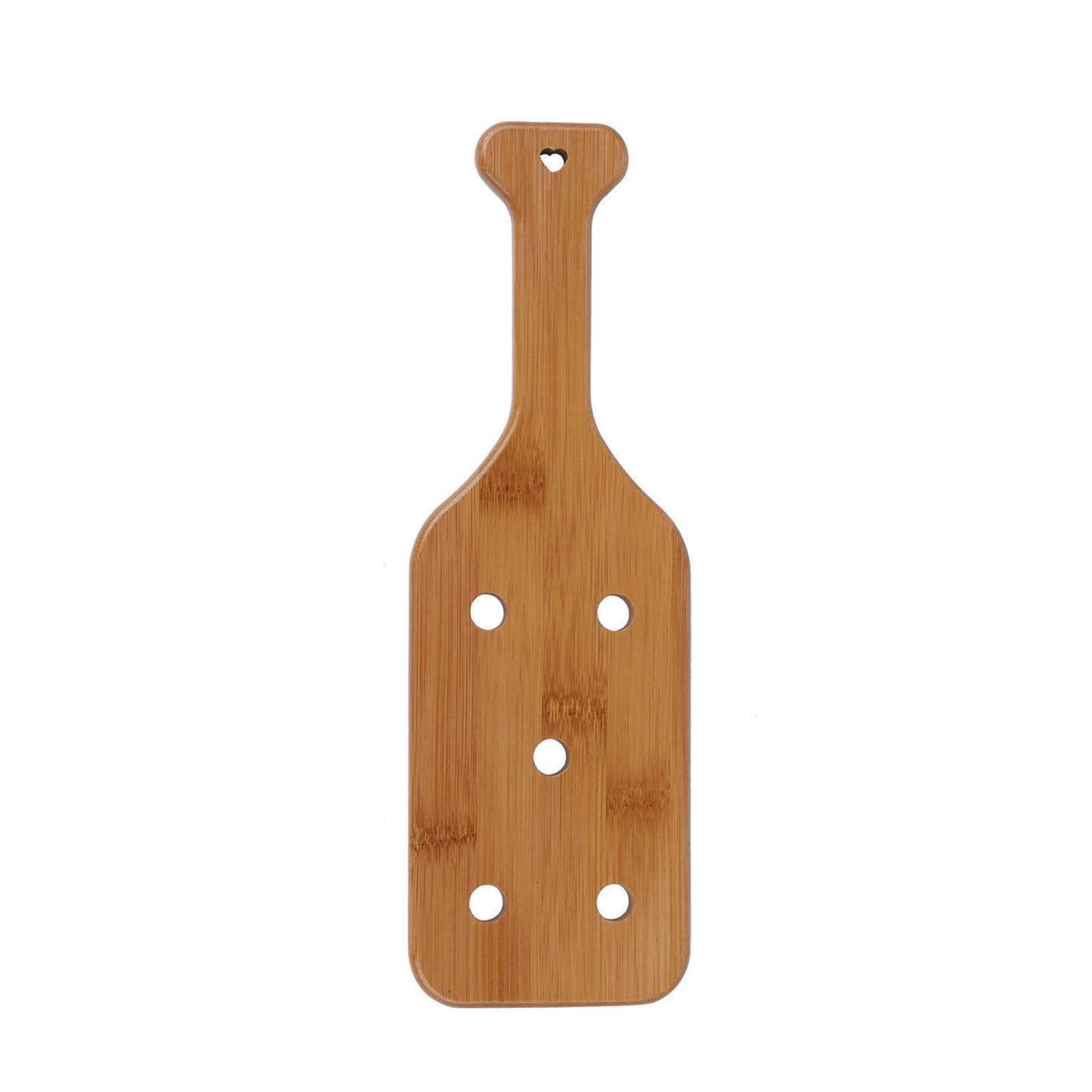 Lightweight Bamboo Paddle with Smooth Finish and Airflow Holes