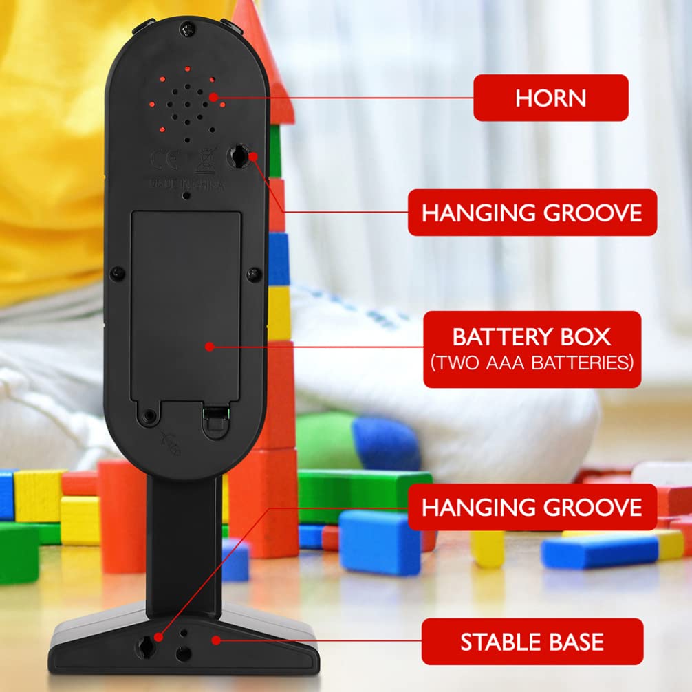 Kids Traffic Light Toy Set for Road Safety Pretend Play