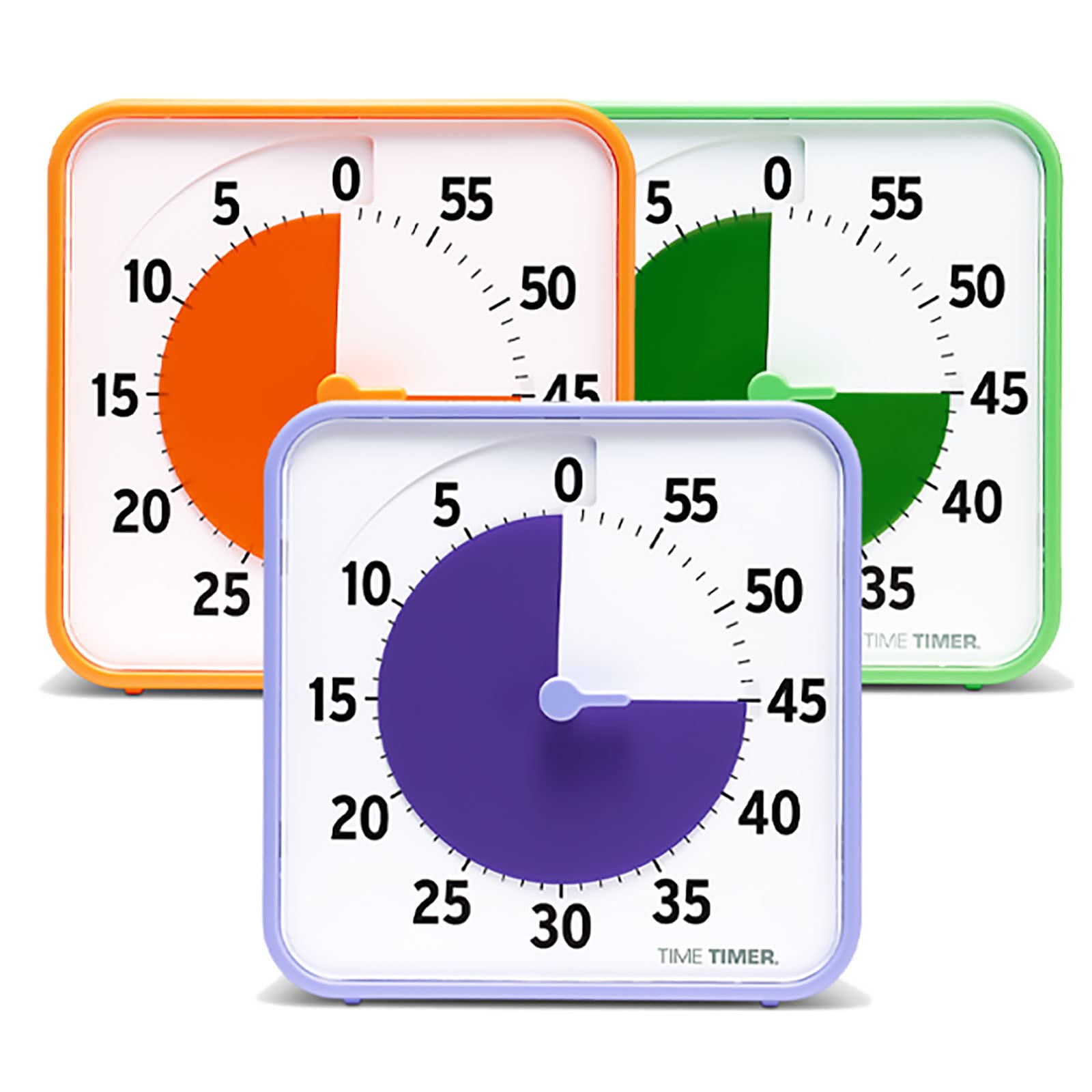 8 Inch Visual Classroom Timer Learning Center Set