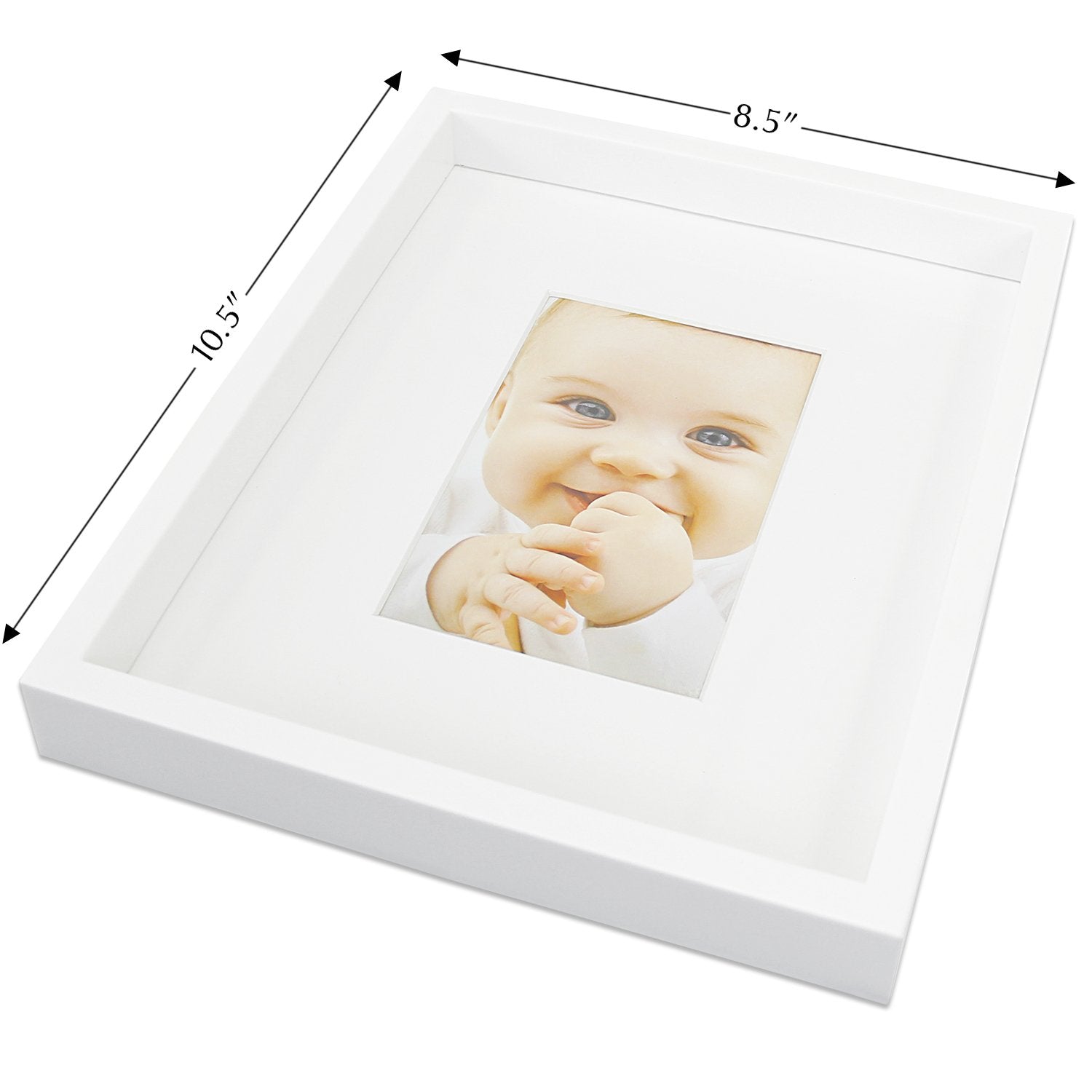 3D Wall Decor Picture Frame Kit with Glass Cover