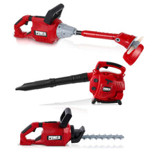 Kids Gardening Tool Set with Leaf Blower Trimmer Chainsaw and Mower