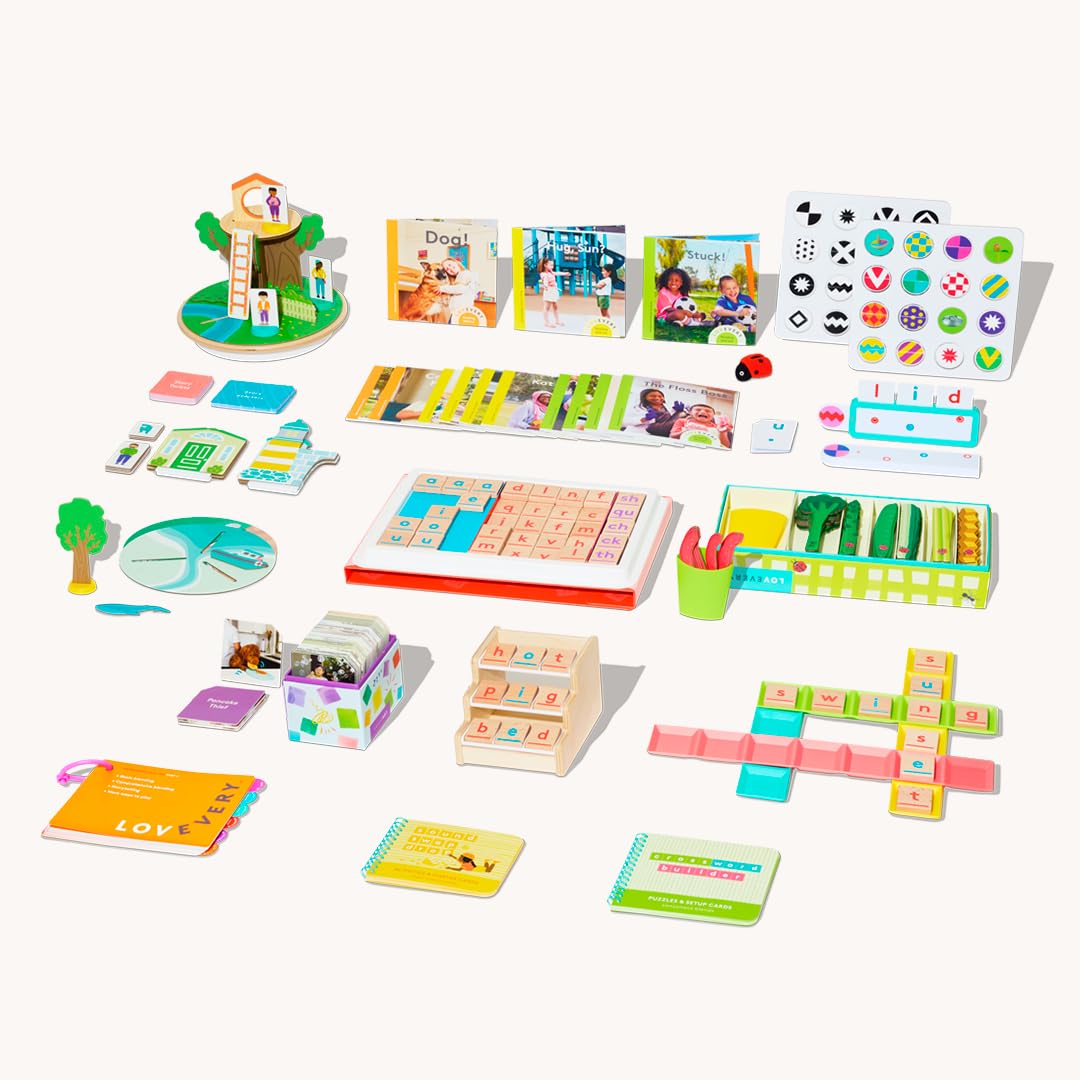 Phonics Reading Set with Games and Books for Kindergarten and Grade 1