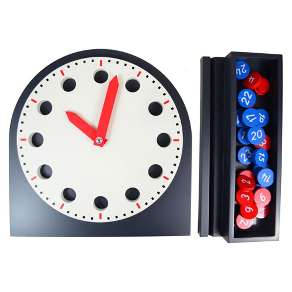Large Montessori Teaching Clock with Movable Hands