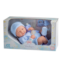 Realistic Anatomically Correct Newborn Boy Doll with Nine Piece Gift Set