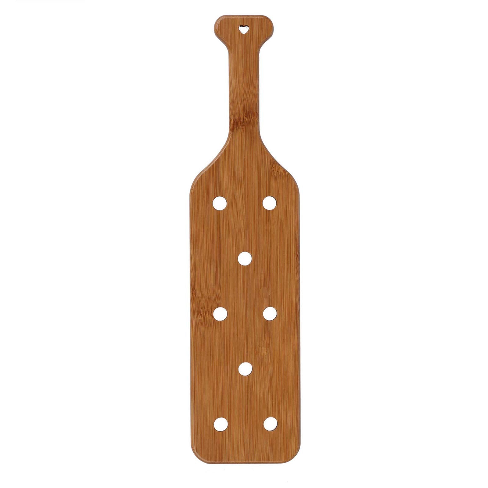 Lightweight Bamboo Paddle with Smooth Finish and Airflow Holes