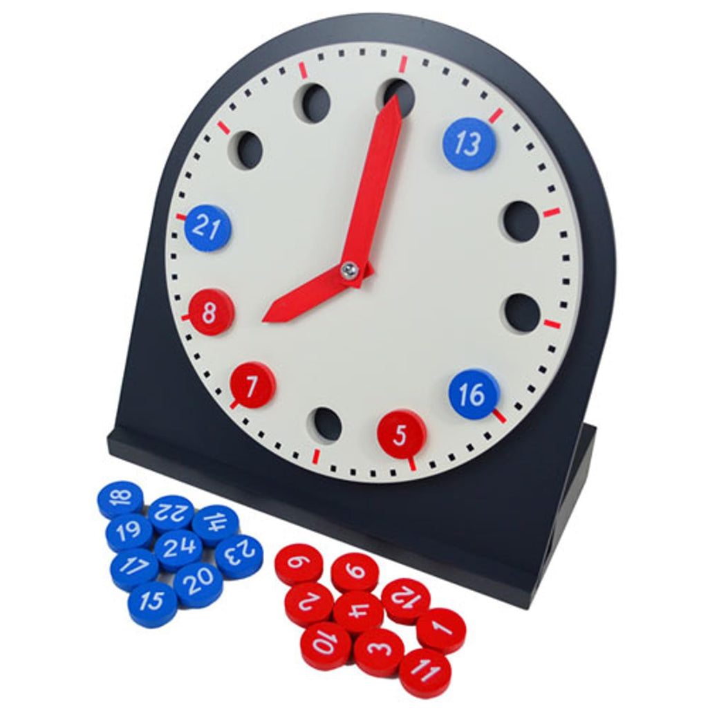 Large Montessori Teaching Clock with Movable Hands