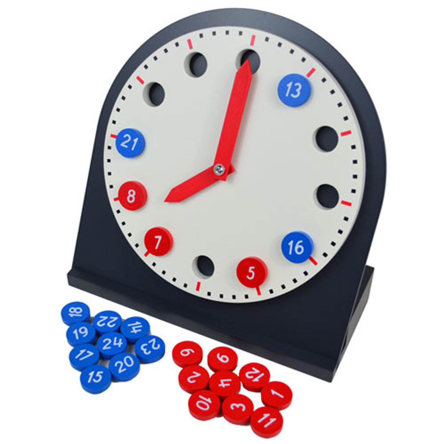 Large Montessori Teaching Clock with Movable Hands