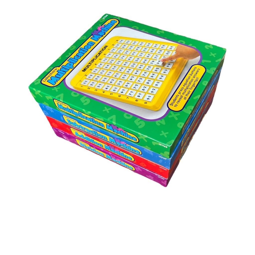 Self Teaching Math Machines Set of Four