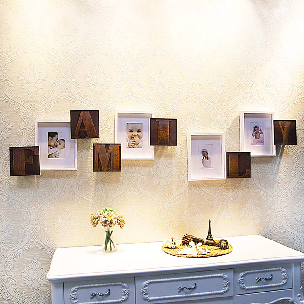 3D Wall Decor Picture Frame Kit with Glass Cover