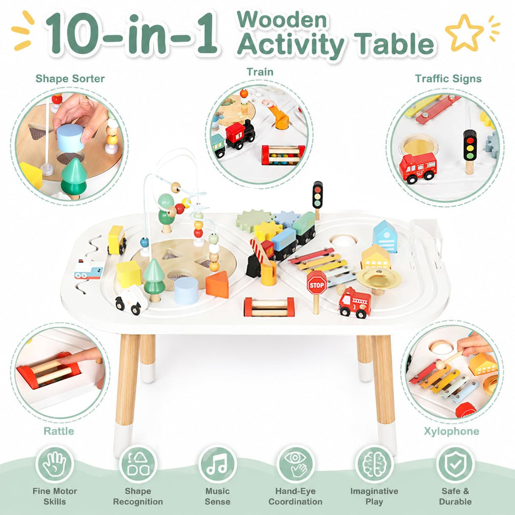 Baby Activity Cube for Kids and Toddlers