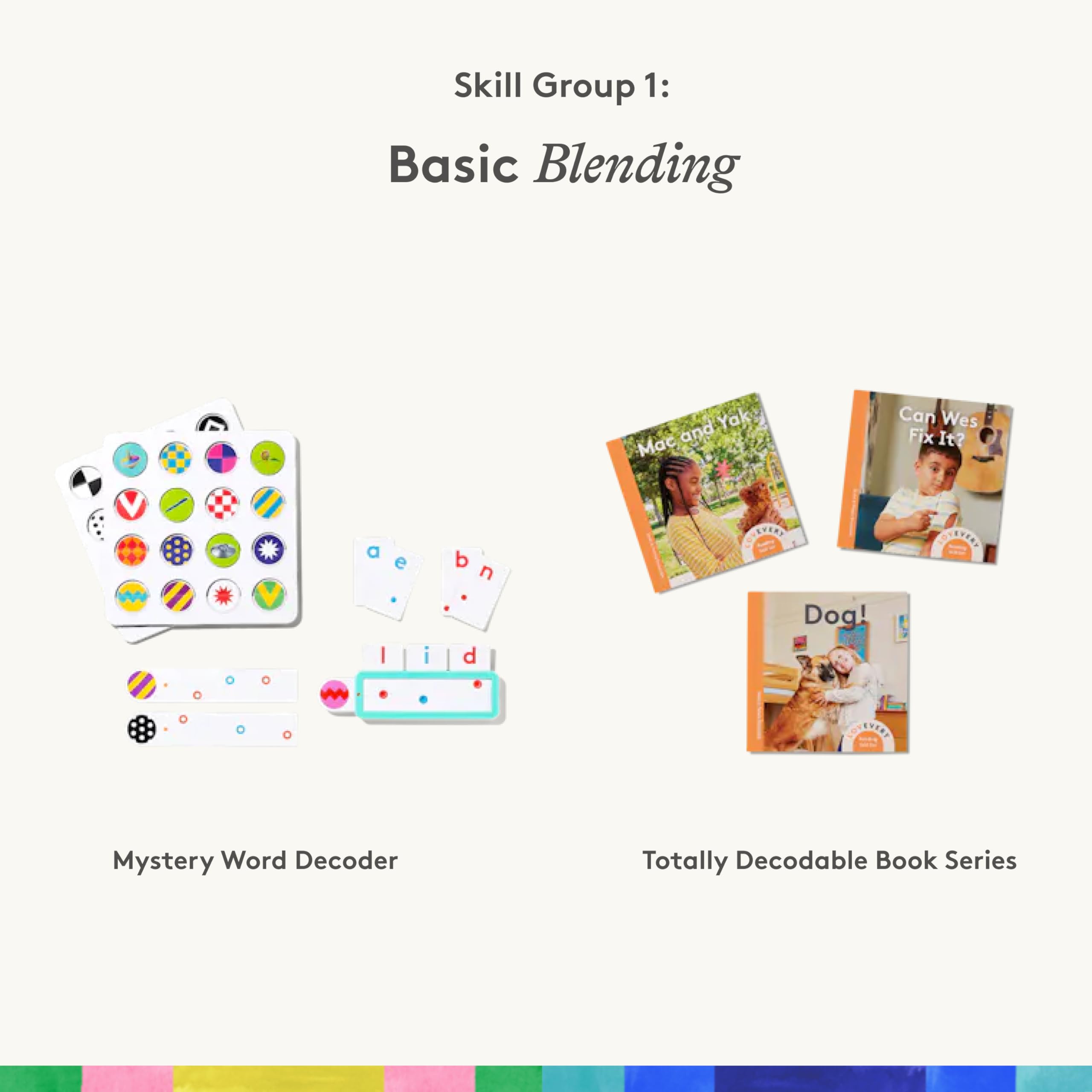 Phonics Reading Set with Games and Books for Kindergarten and Grade 1