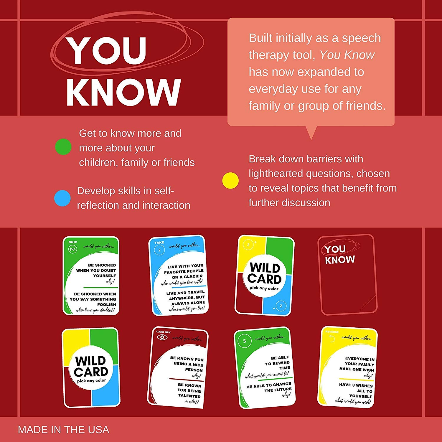 Social Skills Conversation Game for Communication and Relationship Building