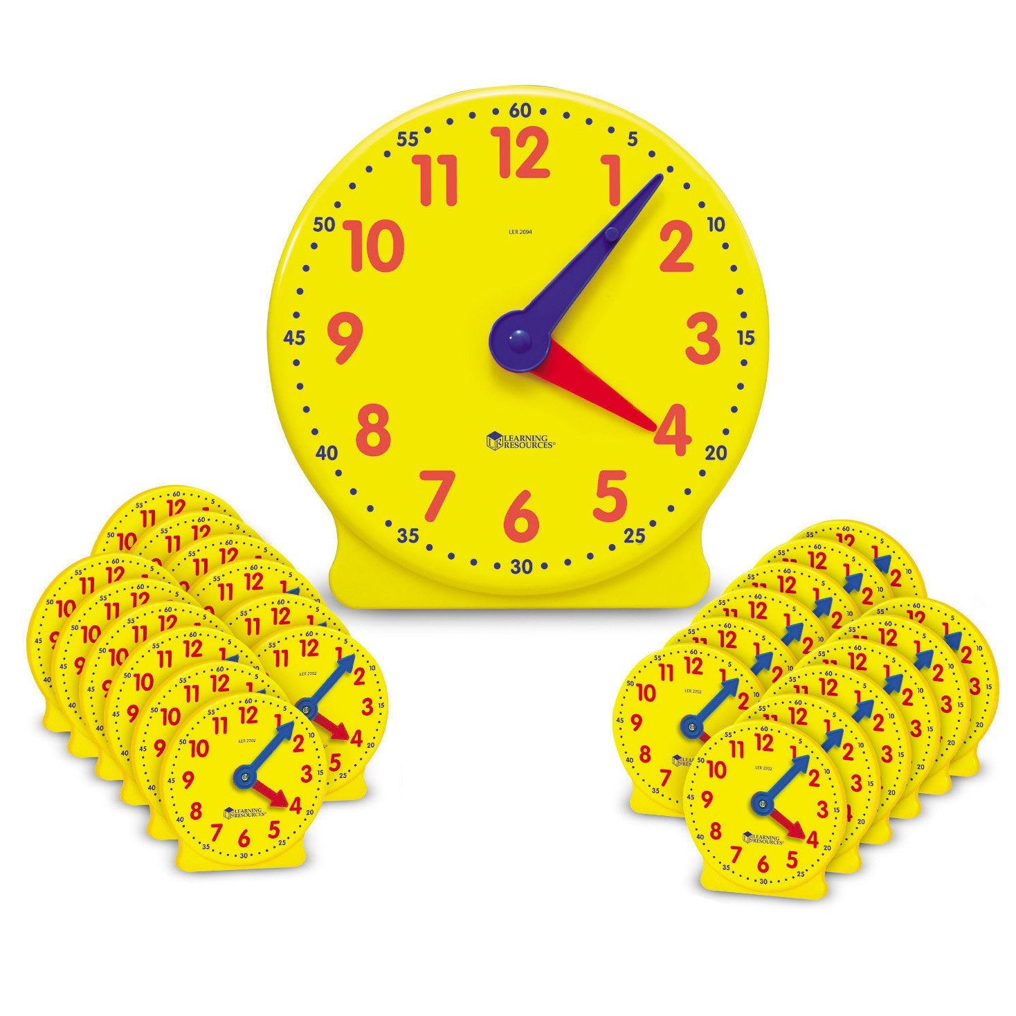 Classroom Teaching Clock Kit for Learning to Tell Time