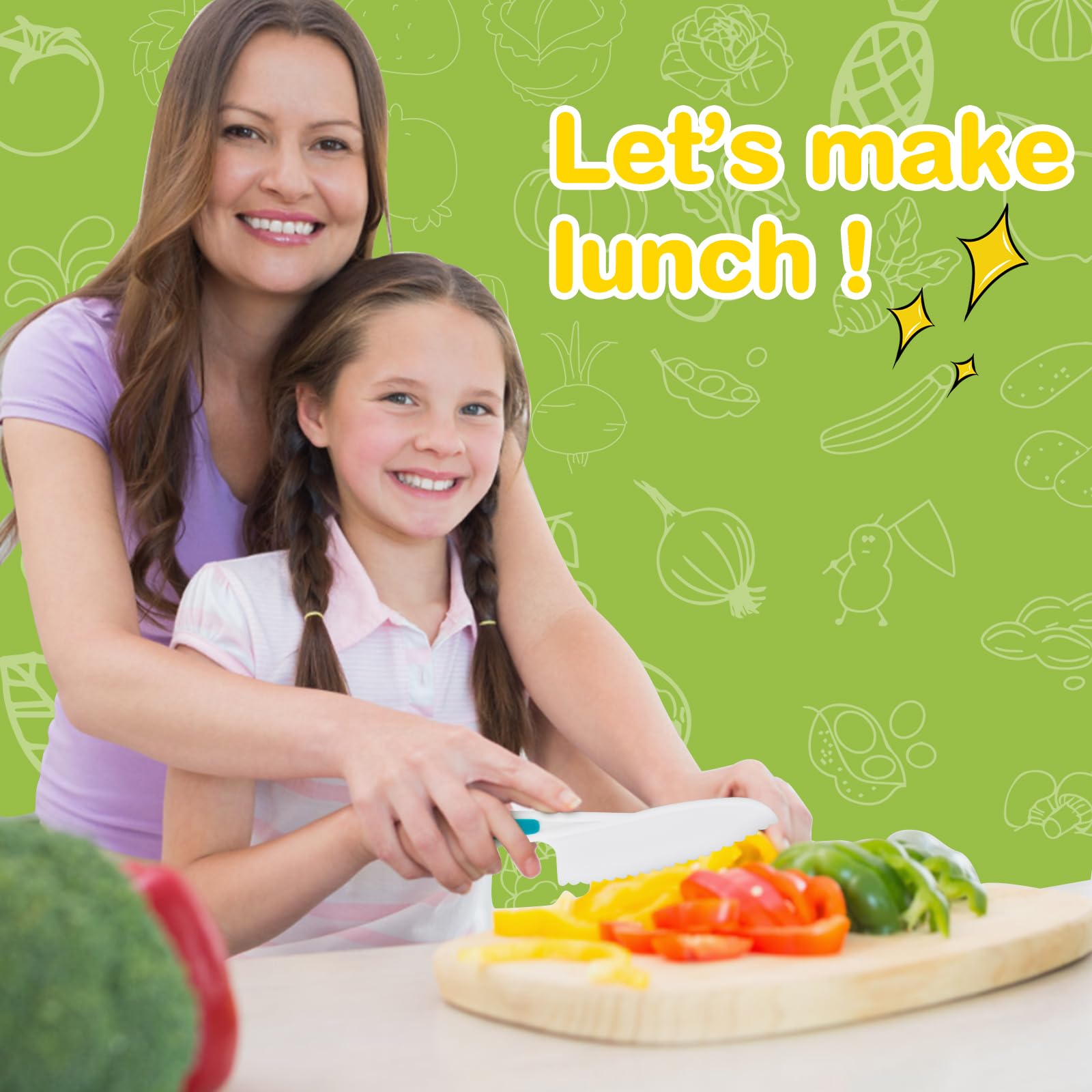 15 Piece Montessori Kitchen Toy Set for Toddlers