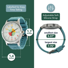 Kids Telling Time Teaching Clock with Learning Watch