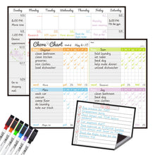 Magnetic Dry Erase Chore Chart Board