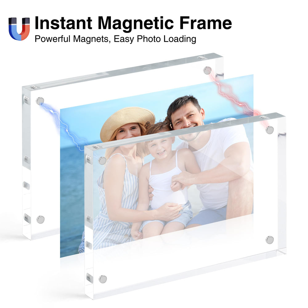 Acrylic Magnetic Picture Frames