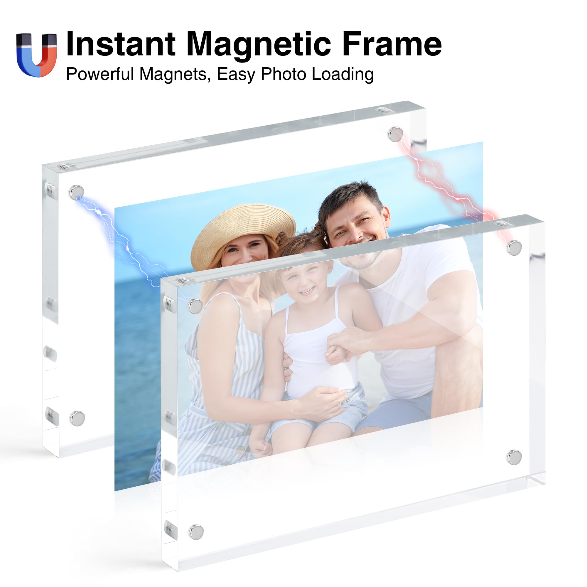 Acrylic Magnetic Picture Frames