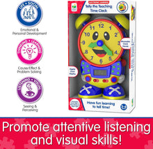 Interactive Teaching Clock for Kids Learning to Tell Time