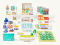 Hands On Math Skill Set with 9 Games and 3 Books for Pre K Kids