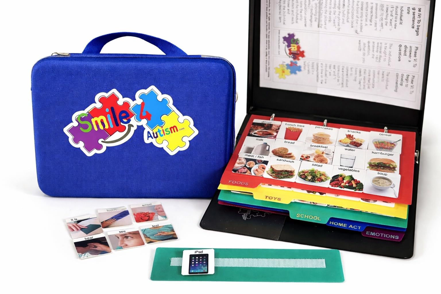 162 Autism Visual Communication Picture Cards for Speech and Vocabulary