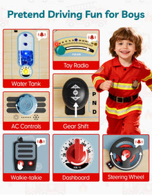 Montessori LED Light Busy Board for Toddlers Age 3