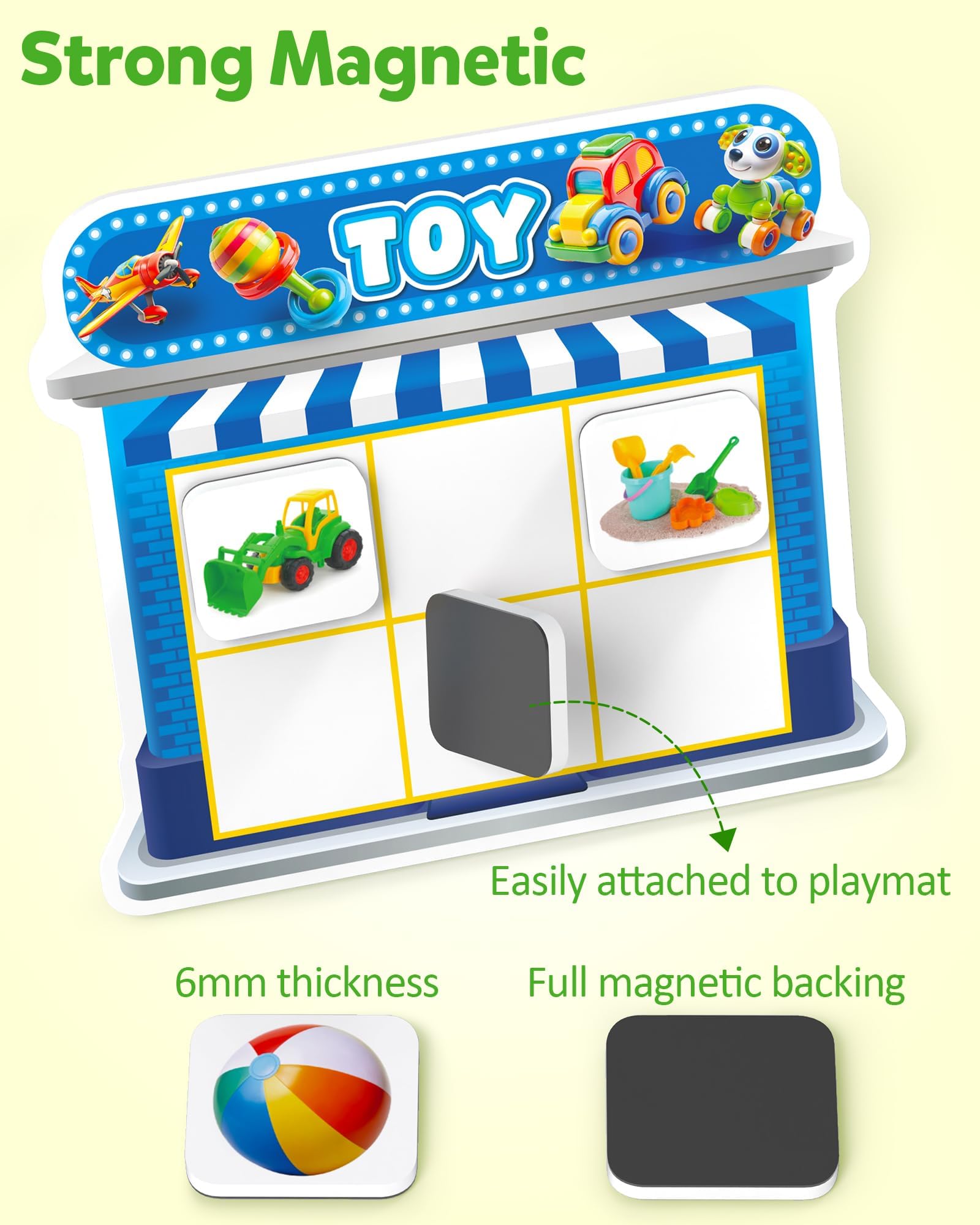 Magnetic Sorting Montessori Fridge Magnets Matching Game