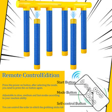 Reflex Drop Sticks Challenge Game for Solo and Dual Play with Remote