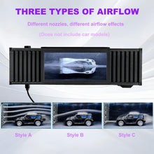 Desktop Wind Tunnel Simulator for 1 64 Scale Model Cars and Diecast Display