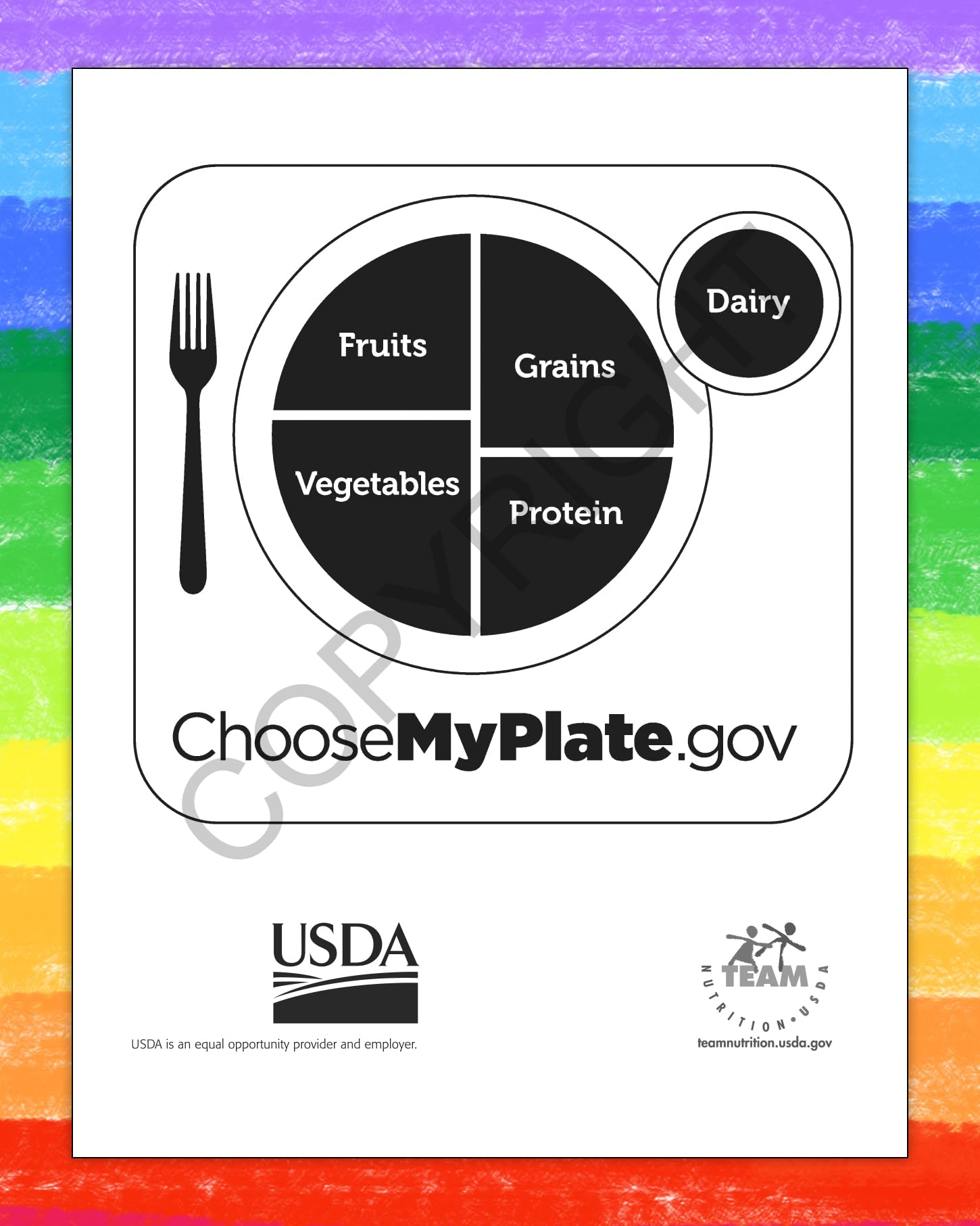 Kids Healthy Eating Educational Coloring and Activity Book