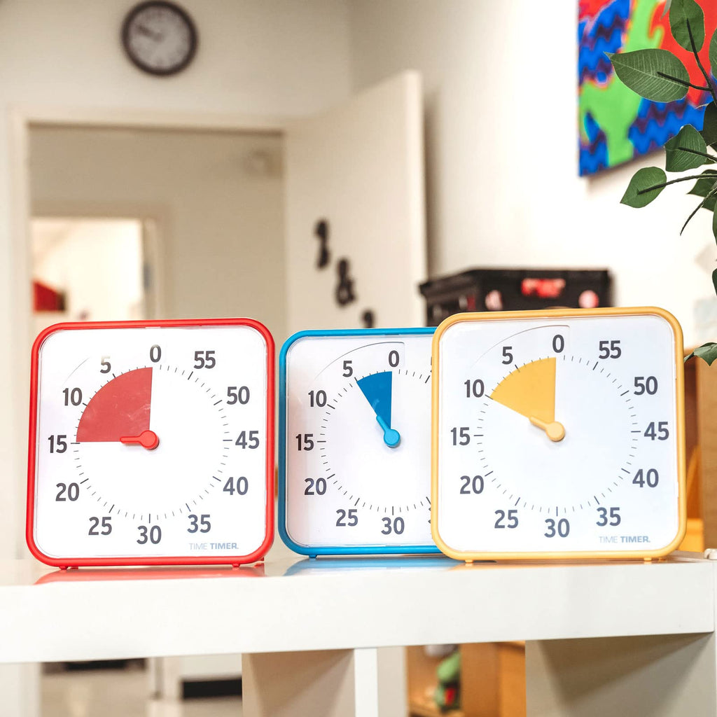 8 Inch Visual Classroom Timer Learning Center Set