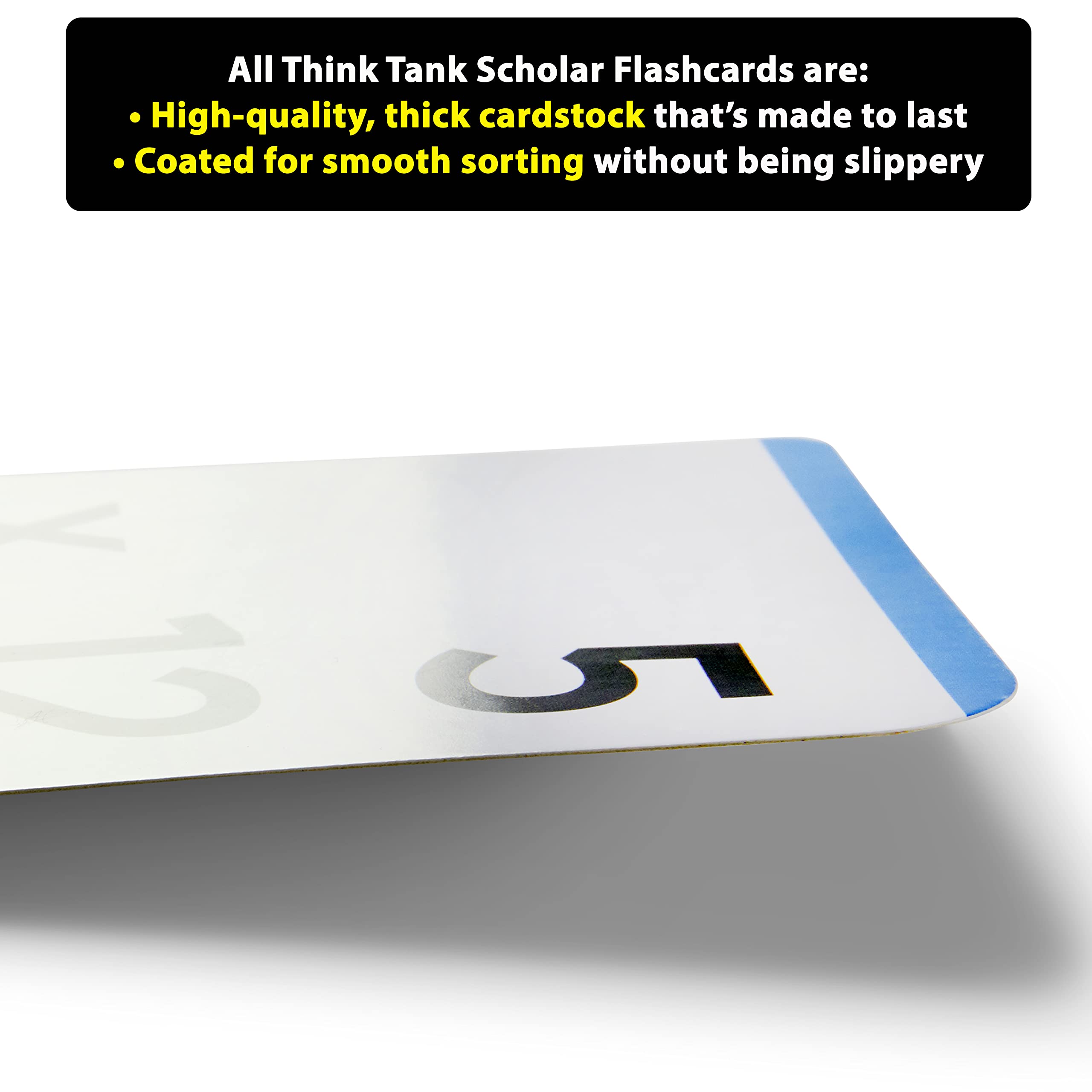 Jumbo Multiplication Flash Cards with 173 Cards for Grades 2 to 6