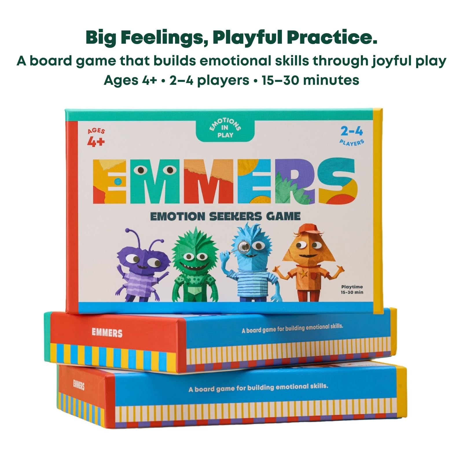 Emotion Seekers Social Emotional Learning Board Game for Kids Ages 4 Up