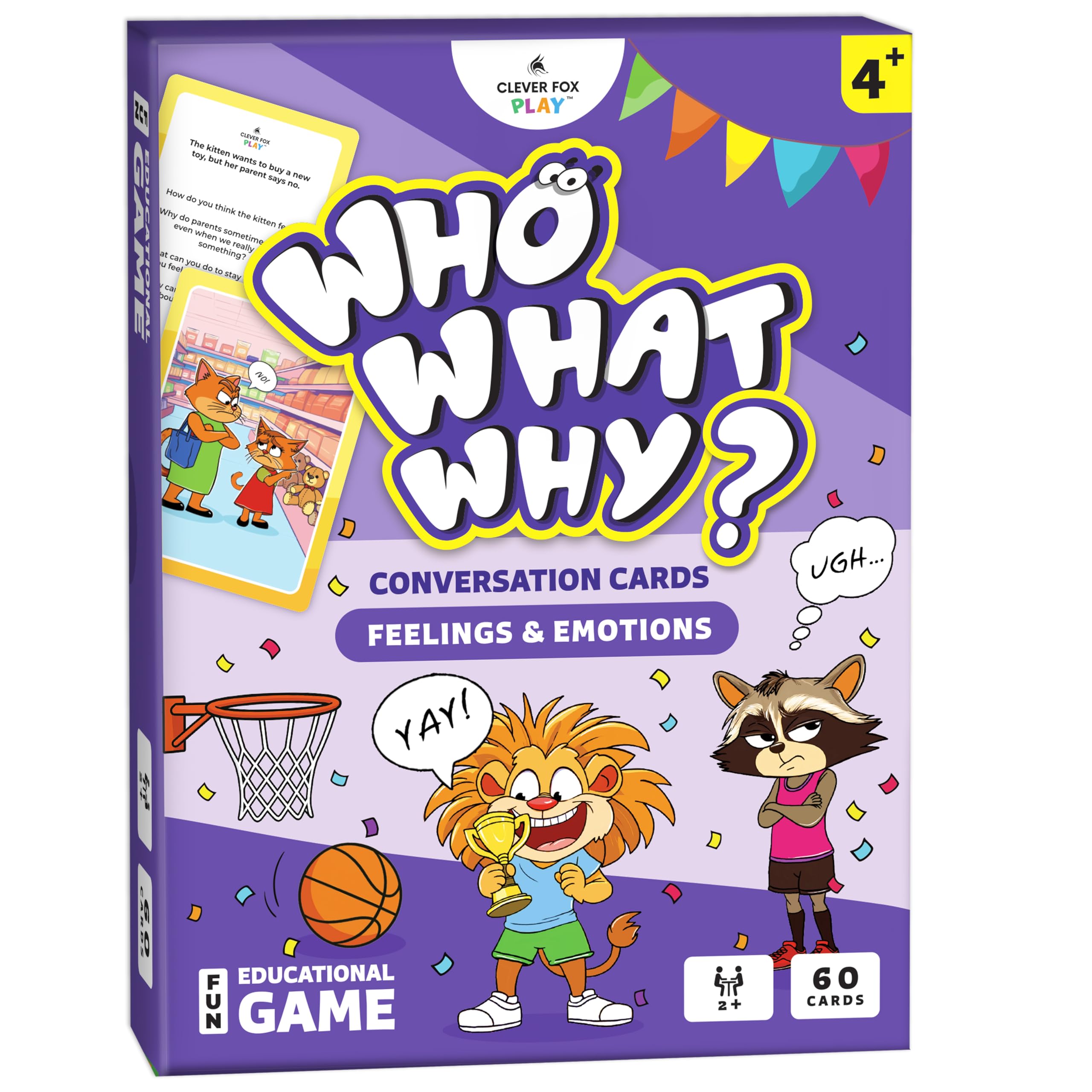 Who What Why Conversation Cards for Kids