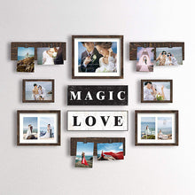3D Wall Decor Picture Frame Kit with Glass Cover