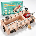 Wooden Montessori Screwdriver Board for Fine Motor Skills Ages 3 to 5
