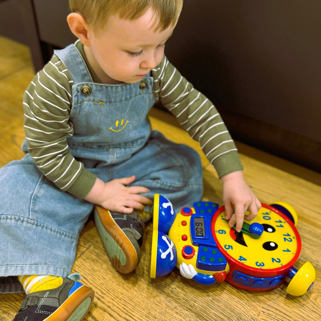 Interactive Teaching Clock for Kids Learning to Tell Time