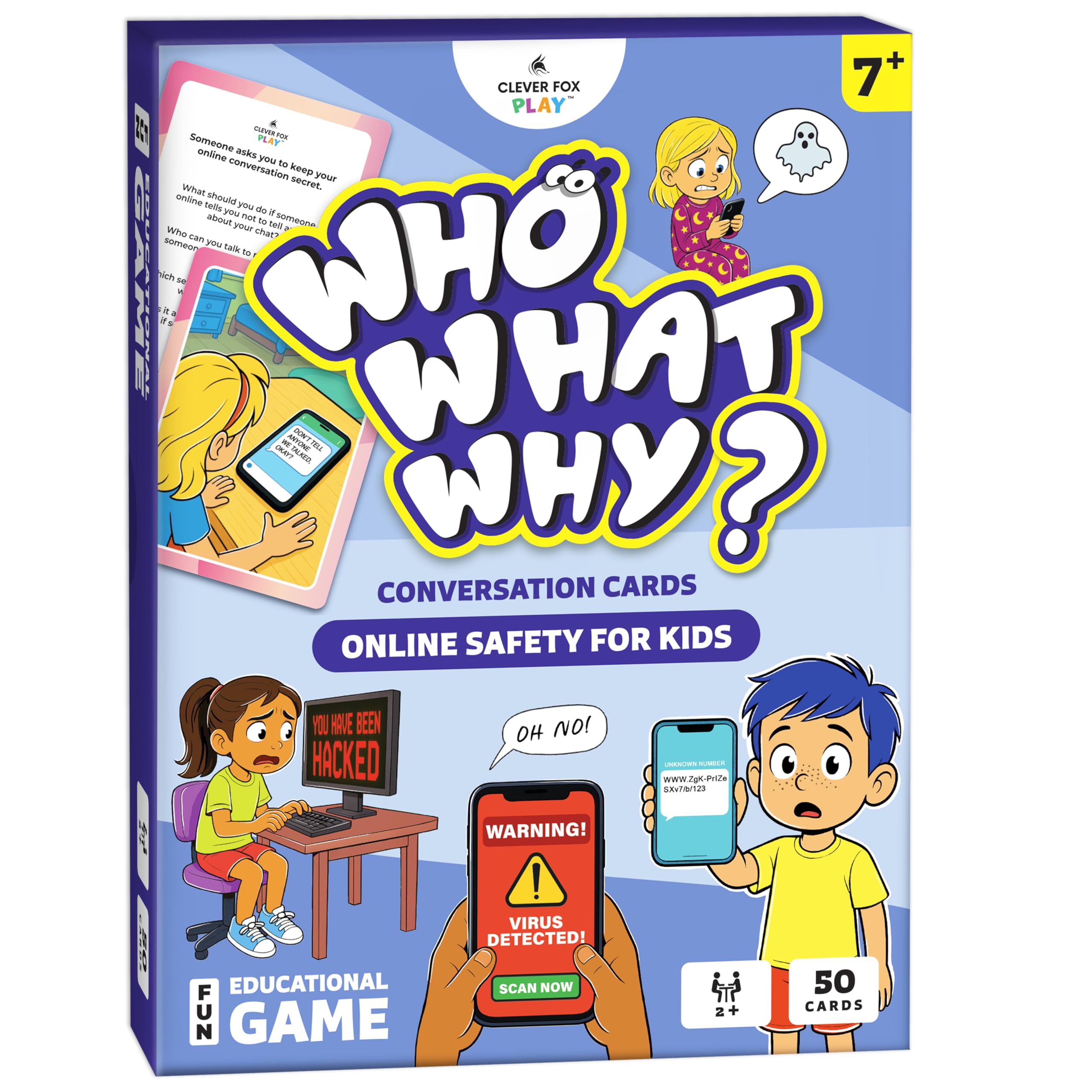 Who What Why Conversation Cards for Kids