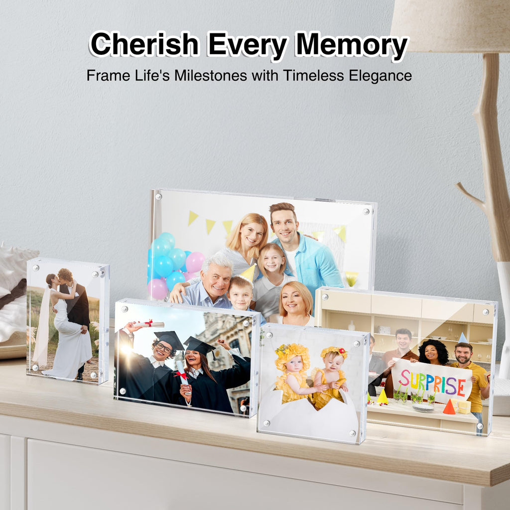 Acrylic Magnetic Picture Frames